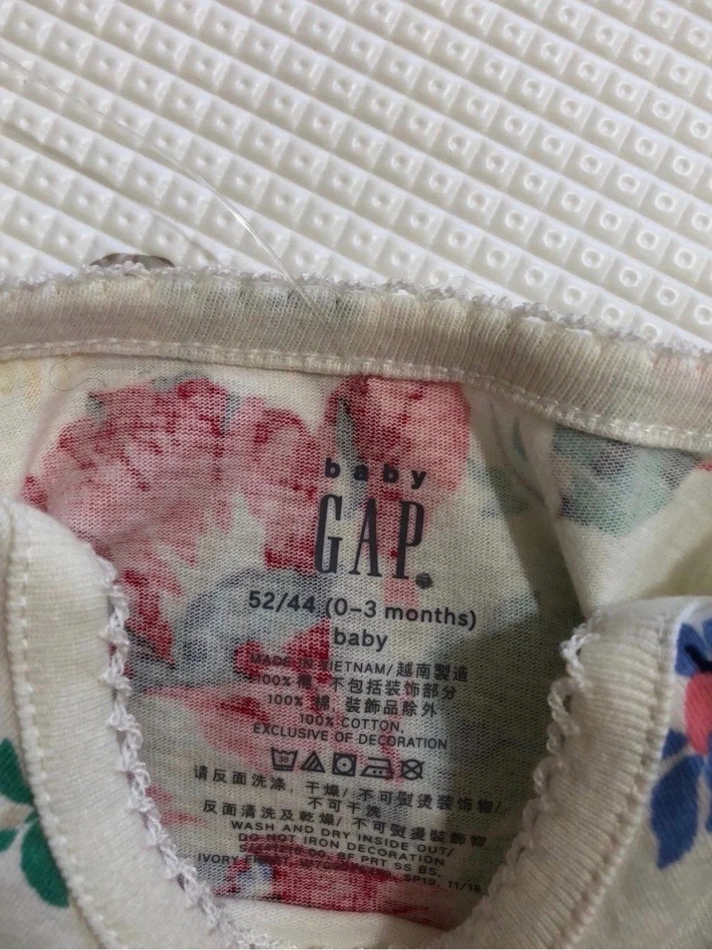 Gap baby girl onesies